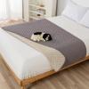 Morbuy Washable Incontinence Bed Pad, Waterproof, Non-Slip, Soft and Breathable, for Children and Seniors, 210 × 260 cm, 327 Green view 2