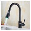 AJYBYUKJ 1-Piece 360° Swivel Kitchen Faucet with Pull-Out Sprayer view 3