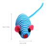 Alasum 6-Piece Elastic Rope Mouse Cat Toys, Random Colors view 2