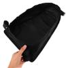OUNONA Black Stroller Storage Basket and Shopping Organizer Bag for Under-Stroller Attachment, Compatible with Many Models, Large Capacity for Baby Items view 4