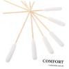 Sosoport Large-Head Cotton Swabs for Pets, Wooden, White view 3