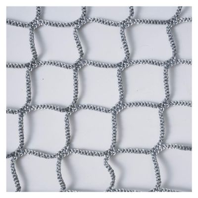WXQTM Gray Knotless Safety Net, Stadium Enclosure Net, for Playground Climbing Frames, 1.5 x 4 m