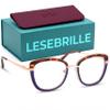 BRILO Women's Tortoiseshell Multicolor Butterfly Reading Glasses +1.00 view 1