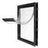 Hapivida Plastic Dog Door with Removable Magnetic Flap view 4