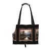 WZYCWB Distant Mountains & Rivers Lightweight Breathable Pet Shoulder Bag for Cats and Small Dogs view 1