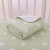 Hearda Washable Cotton Incontinence Bed Pad, 1 Count, Waterproof Mattress Protector, Green, 80 x 100 cm view 1