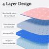 Hearda Washable Cotton Incontinence Bed Pad, 1 Count, Waterproof Mattress Protector, Green, 80 x 100 cm view 2