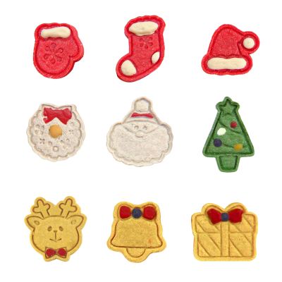 9-Piece Holiday Pet Snack Mix