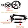 Generic Mini Dachshund Wheelchair, Adjustable 2-Wheel Hind-Leg Mobility Aid, XXXS–S view 3