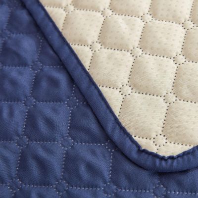 Morbuy Washable Waterproof Incontinence Bed Pad, 210 × 305 cm, Navy