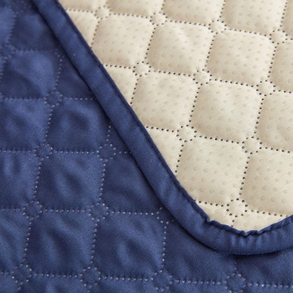 Morbuy Washable Waterproof Incontinence Bed Pad, 210 × 305 cm, Navy