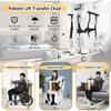 Portable Electric Patient Lift Transfer Chair view 3