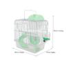 ibasenice Small Two-Level Hamster Cage with Accessories view 2