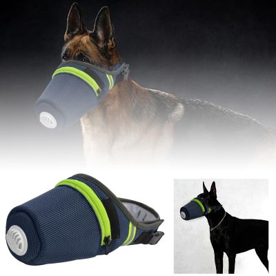 Reusable, Breathable Air-Filtering Dog Mask for Small, Medium, and Large Breeds
