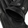 PEARLWOOD Classic Touchscreen Leather Gloves for Men, Lined, Fall/Winter, Size 9 1/2, Black view 2