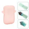 UPALDHOU Squeeze Pouch Holder for Food and Juice Boxes, Self-Feeding (Pink) view 2