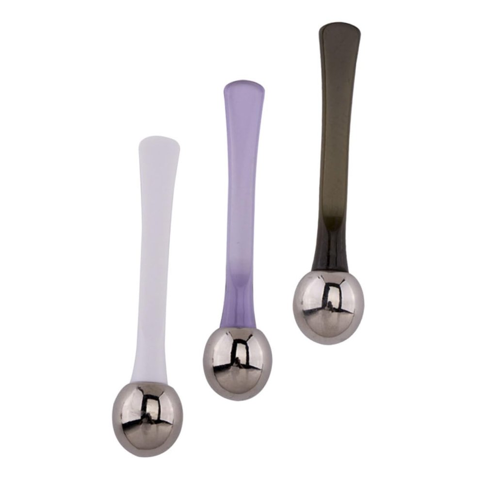 3-Piece Zinc Alloy Eye Cream Massage Stick Set