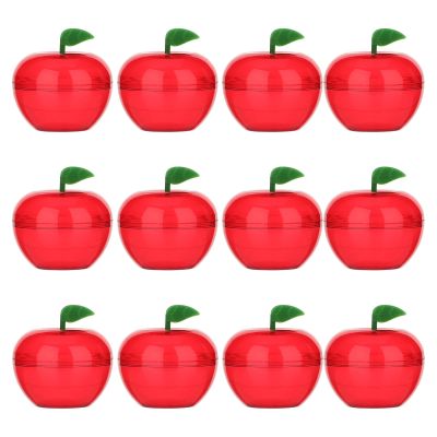 Xanorrg European Fruit-Shaped Favor Boxes, 12-Piece Set