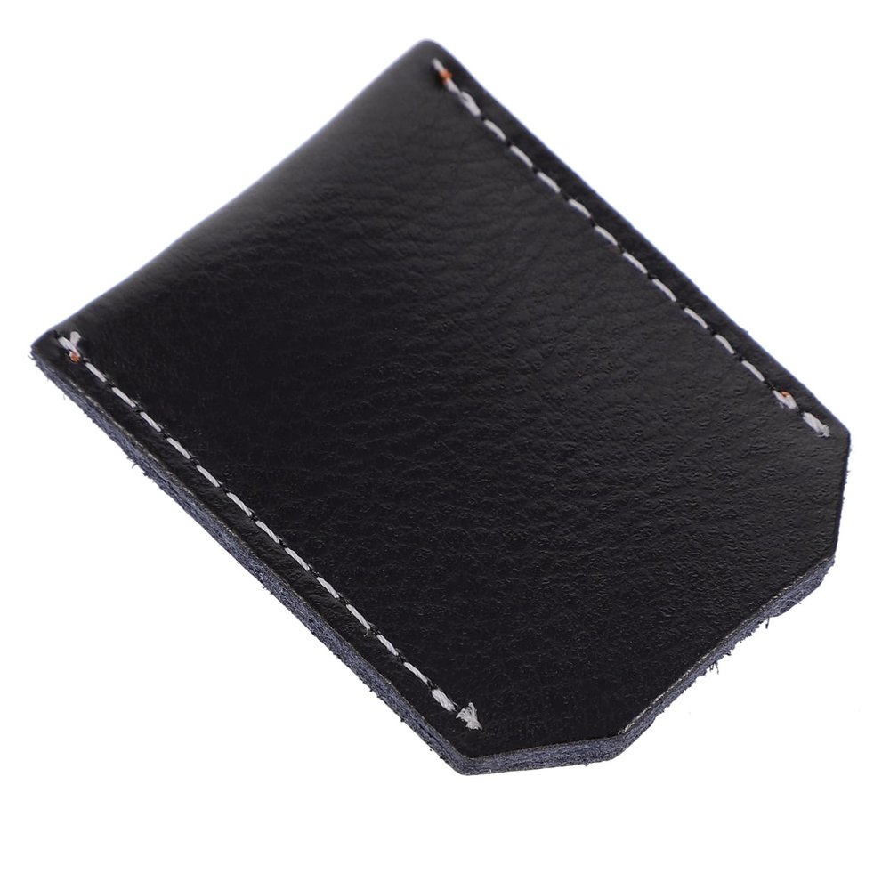 LIFKOME Black PU Leather Travel Case for Safety Razor