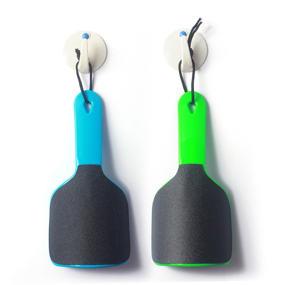 DECORNIJIA Double-Sided Foot Files, 2-Pack, Random Color