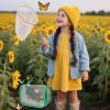 Butterfly Habitat Mesh Cage with Handle, Breathable and Lightweight view 2