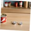 TOYANDONA Pet Collar Bells with Clear Sound, 12-Pack, Silver Metal view 4