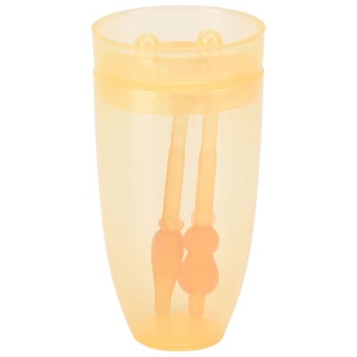 Xiuganpo Toddler Toothbrush, Silicone-Soft, Multifunctional, Ages 0–3