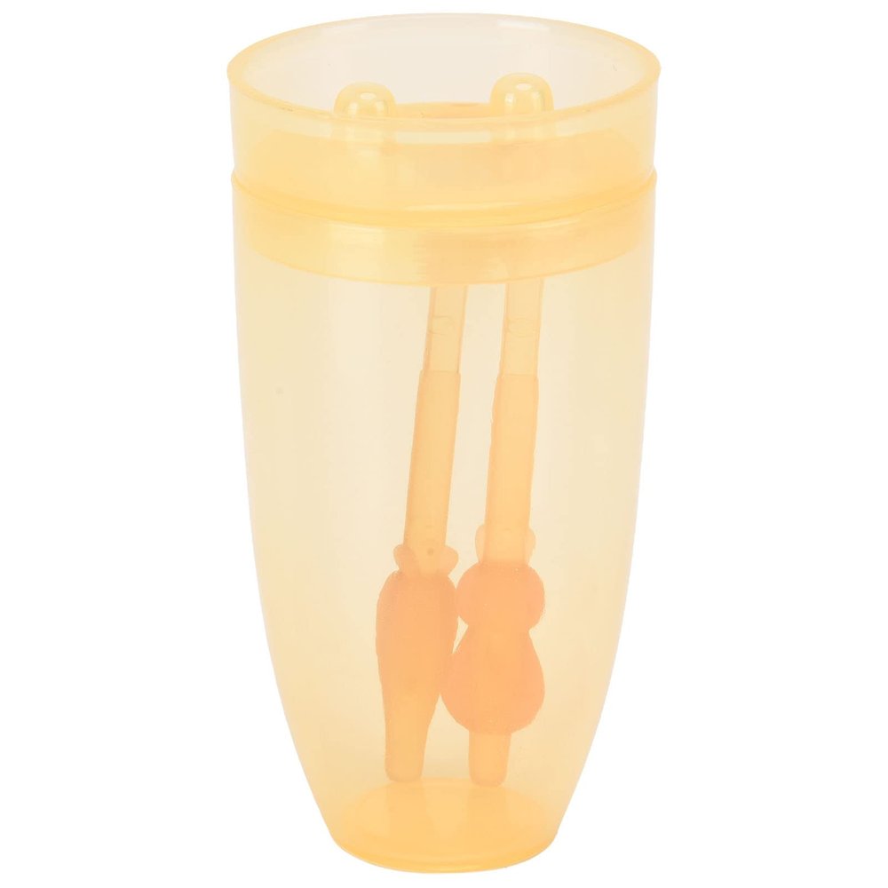 Xiuganpo Toddler Toothbrush, Silicone-Soft, Multifunctional, Ages 0–3