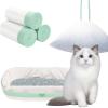 Cat Litter Box Liners, 30 Count, 94 x 45 cm, with Drawstrings view 1