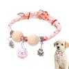 YRTUOP Cat Collar - Cedar Bead Pet Collar view 1