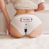 Women's Sexy Printed Stretch Soft Underwear Briefs (White, S) view 2