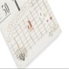 Jollein Tiny Park Fabric Height Chart for Kids view 2