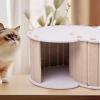 Removable Donut Cat Tunnel Bed for Rest and Play view 2