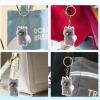 Fukaisu Dog Hair Keepsake Keychain, Portable Pet Hair Memorial Capsule (Style 3) view 4