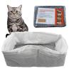 Disposable Cat Litter Box Liners with Drawstring, 47 x 36 x 17 cm view 1