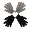 NOLITOY 2 Pairs Polyester Exfoliating Shower Gloves for Gentle Body Scrubbing view 1