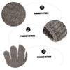 NOLITOY 2 Pairs Polyester Exfoliating Shower Gloves for Gentle Body Scrubbing view 2