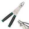 Precision Flat-Nose Pliers with Wire Stripper for Jewelry Making view 1