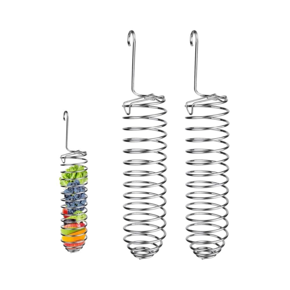 GYWHOOFT 2-Pack Stainless Steel Bird Feeders