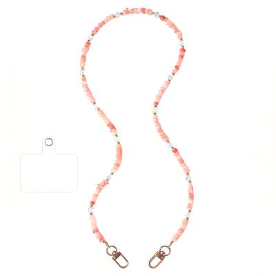 Hautllaif Phone Lanyard with Beads - 1.2m