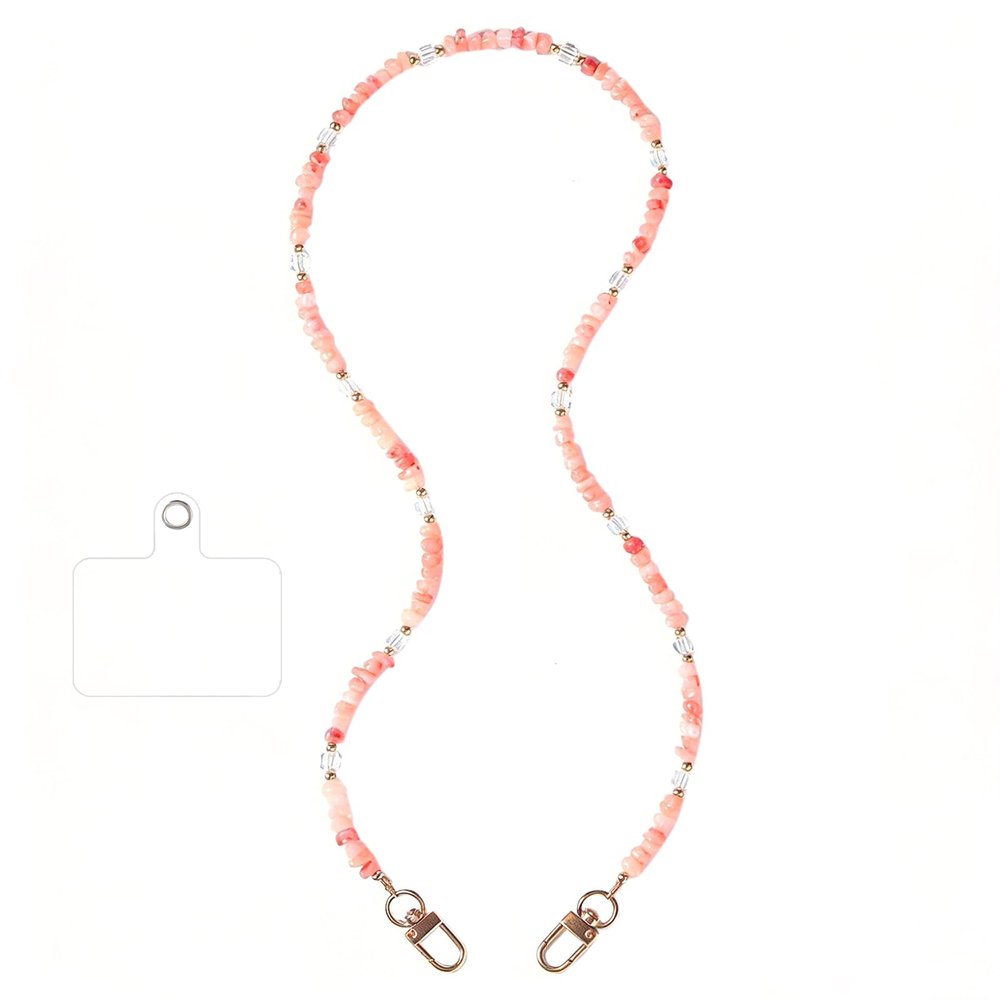 Hautllaif Phone Lanyard with Beads - 1.2m