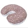 Motherhood Ergonomic Nursing Pillow, OEKO-TEX Standard 100, Dark Pink Branches view 2