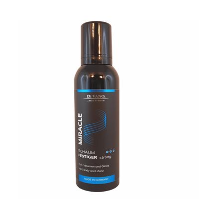 MIRACLE Strong Styling Mousse | Blow-Dry, Air-Dry & Finger Styling | Non-Sticky