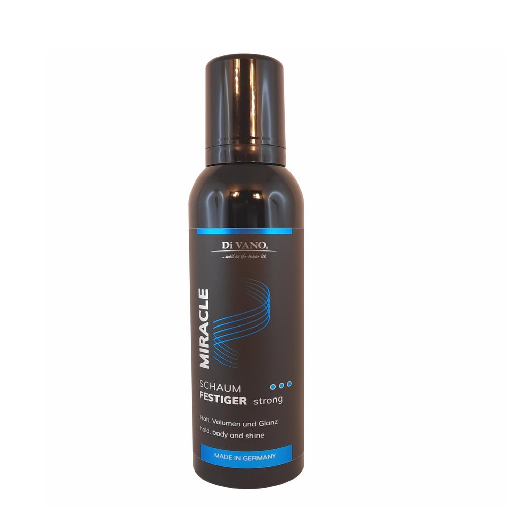 MIRACLE Strong Styling Mousse | Blow-Dry, Air-Dry & Finger Styling | Non-Sticky