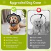 Comfortable Dog Cone, Hygienic Alternative to a Collar Against Stains view 2