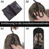 6-Piece Wig Storage Bag Set with Hangers, Black view 4