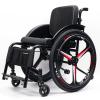 Sunyongfly Lightweight Aluminum Alloy Sport Wheelchair, Foldable, with Quick-Release Wheels and Detachable Footrests (Seat Width: 40 cm, B) view 1