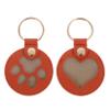Milisten 2-Pack PU Keychain with Pet Hair view 1