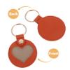 Milisten 2-Pack PU Keychain with Pet Hair view 3