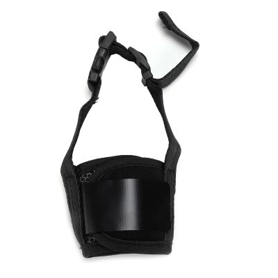 Adjustable Dog Muzzle for Anti-Bite and Anti-Chew (Black)
